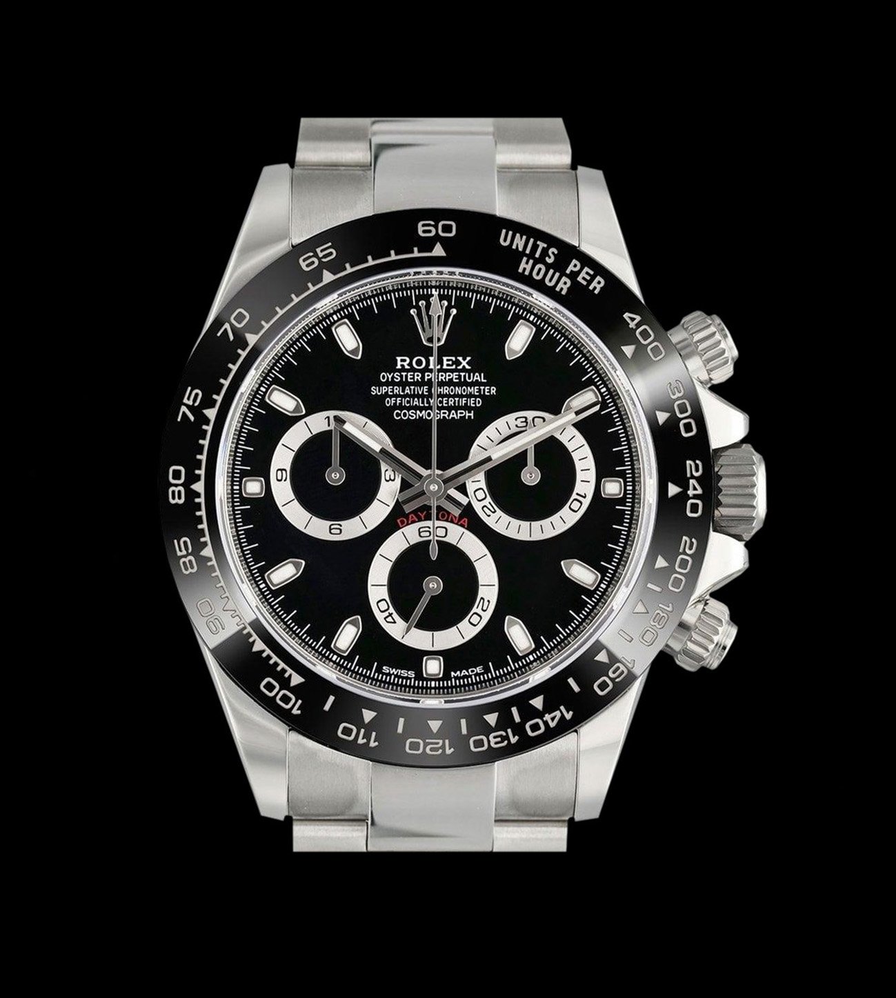 Daytona Cosmograph steel Black