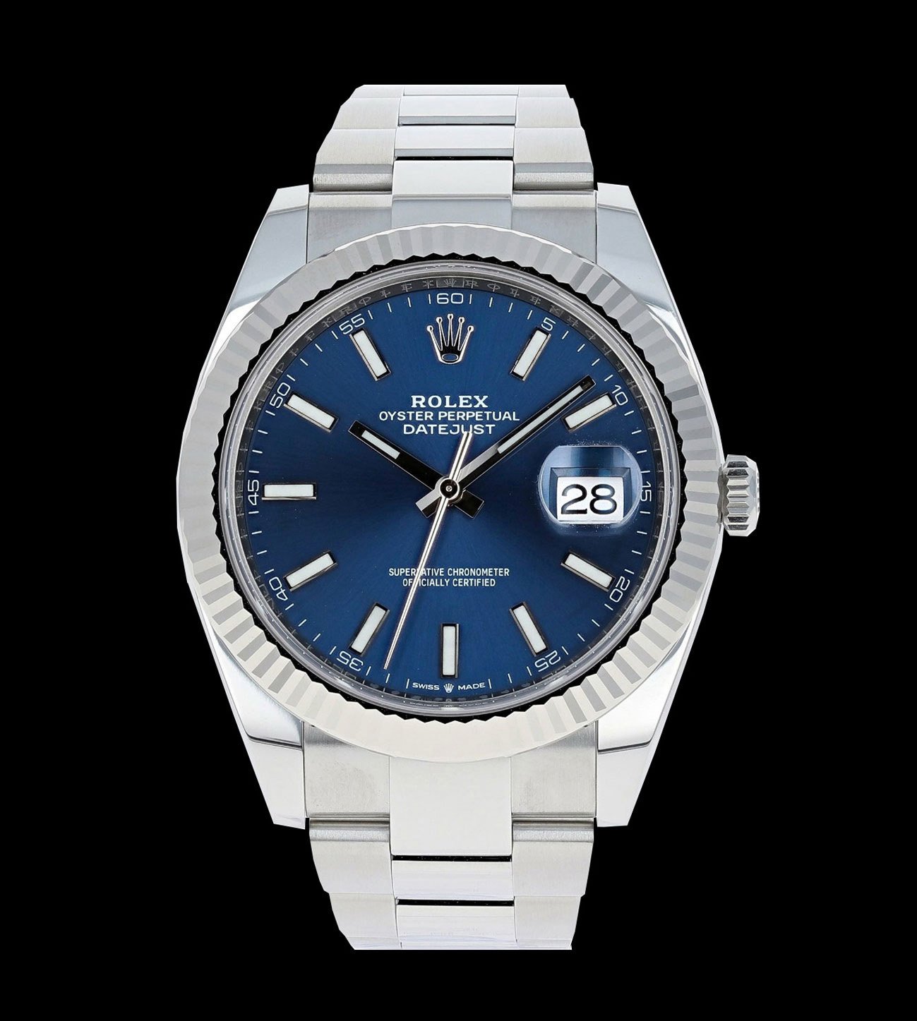 Date Just steel Blue 36 / 41