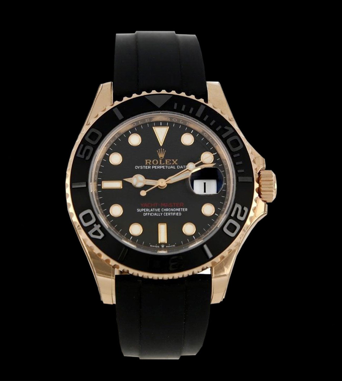 Yacht Master Oysterflex gold 42