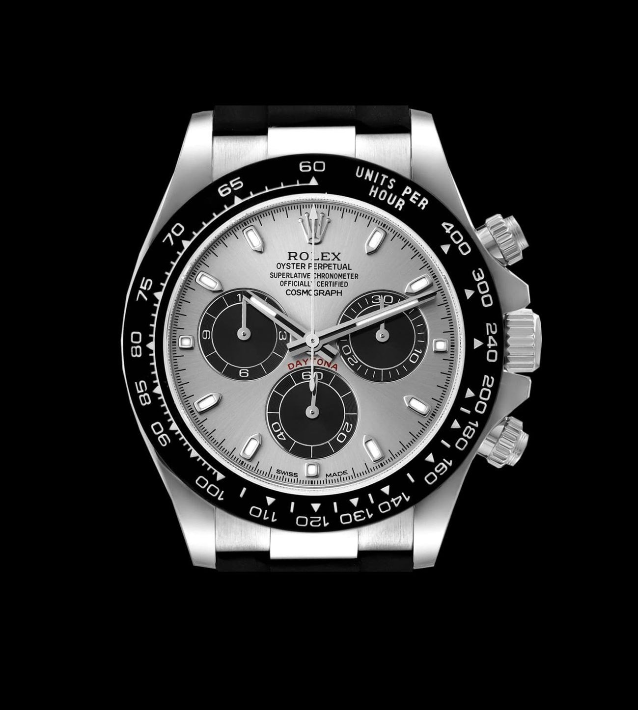 Daytona Cosmograph Oysterflex Silver