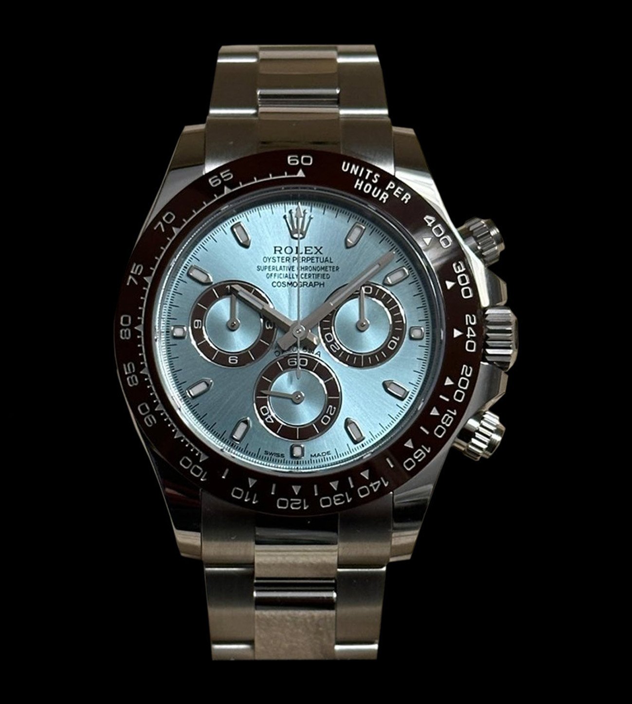 Daytona Cosmograph steel Ice Blue