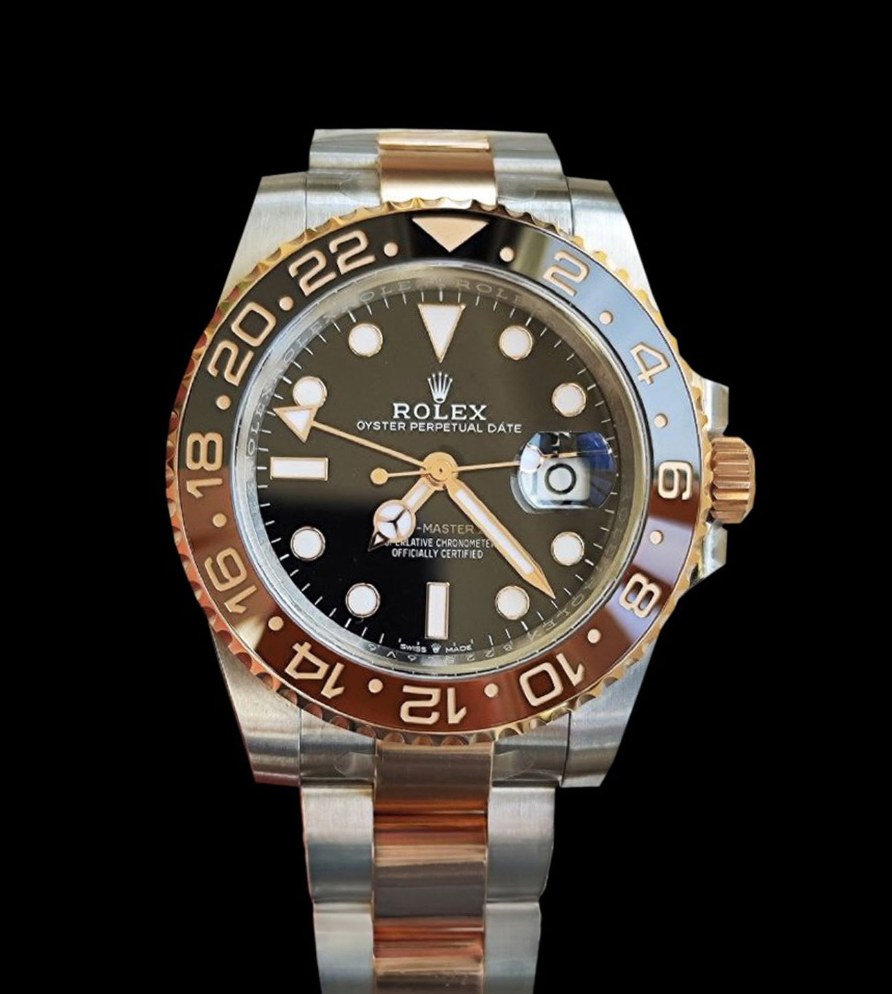 GMT Master II steel Rootbeer 40