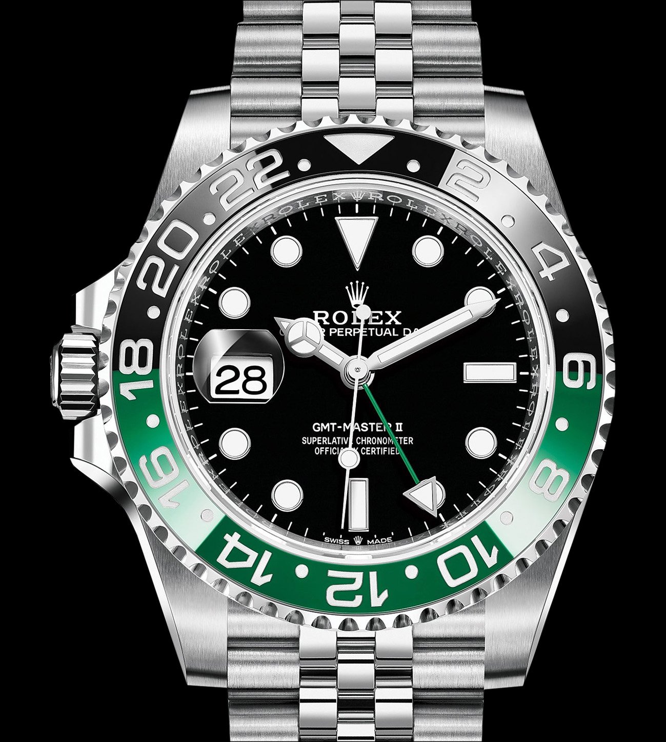 GMT Master II steel Sprite C. Izquierda