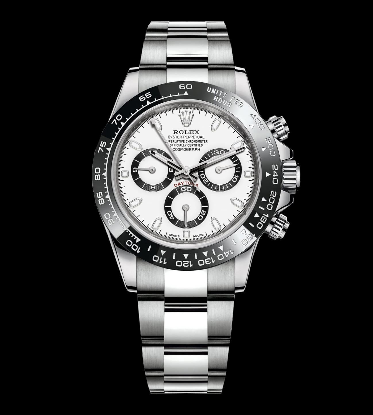 Daytona Cosmograph steel White Panda